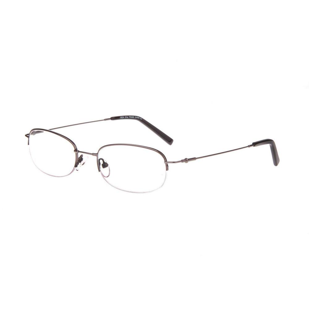 iTECH Eyewear Gunmetal CHIP Eyeglasses 51/20/140